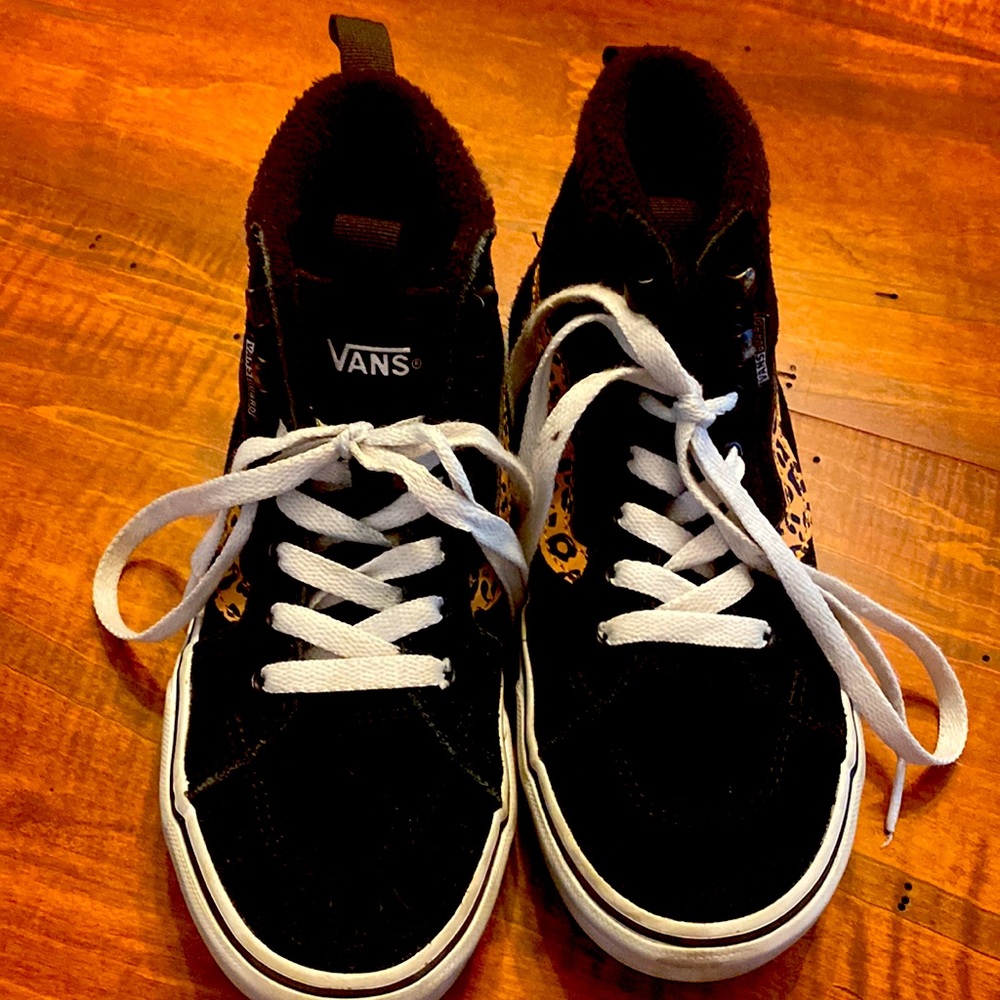 Girls size 2 high top vans
